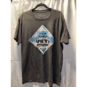 YETI Adventure Men's Grey Size XL T-shirt